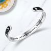 TONY & SANDY High School Graduation Gifts for Her College Class of 2024 Inspirational Bracelet Middle Senior 5th 8th Grade Motivational Jewelry Be Bold Be Courageous Be Your Best