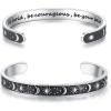 TONY & SANDY High School Graduation Gifts for Her College Class of 2024 Inspirational Bracelet Middle Senior 5th 8th Grade Motivational Jewelry Be Bold Be Courageous Be Your Best