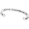 TONY & SANDY Inspirational Bracelets for Women Teen Girls Personalized Gifts for Daughter Granddaughter Mom Sister Friends Stainless Steel Engraved Cuff Birthday Easter Christmas(0 – Beautiful girl  you can do amazing things)