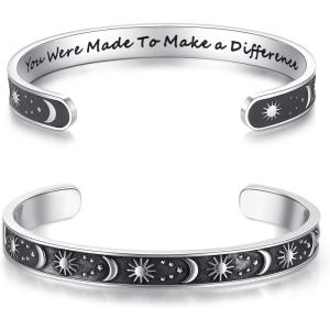 TONY & SANDY College Graduation Gifts for Her Inspirational Bracelet Gifts for High School Middle Motivational Grad Friendship Jewelry Birthday Presents