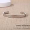 TONY & SANDY Inspirational Bracelets for Women Teen Girls Personalized Gifts for Daughter Granddaughter Mom Sister Friends Stainless Steel Engraved Cuff Birthday Easter Christmas(A – You are my sunshine my only sunshine you make me happy when skies are grey)
