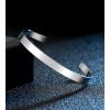 TONY & SANDY Inspirational Bracelets for Women Teen Girls Personalized Gifts for Daughter Granddaughter Mom Sister Friends Stainless Steel Engraved Cuff Birthday Easter Christmas(Best Bitches)