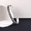 TONY & SANDY Inspirational Bracelets for Women Teen Girls Personalized Gifts for Daughter Granddaughter Mom Sister Friends Stainless Steel Engraved Cuff Birthday Easter Christmas(A – Sun & Moon – Keep shining beautiful one the world needs your light)