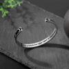 TONY & SANDY Inspirational Bracelets for Women Teen Girls Personalized Gifts for Daughter Granddaughter Mom Sister Friends Stainless Steel Engraved Cuff Birthday Easter Christmas(A – Friend Gifts – Sun & Moon – I’d shank a b@tch for you right in the kidney)