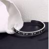 TONY & SANDY Inspirational Bracelets for Women Teen Girls Personalized Gifts for Daughter Granddaughter Mom Sister Friends Stainless Steel Engraved Cuff Birthday Easter Christmas(A – Sister Gifts – Sun & Moon – A sister is god’s way of making sure we never walk alone)