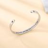 TONY & SANDY Inspirational Bracelets for Women Teen Girls Personalized Gifts for Daughter Granddaughter Mom Sister Friends Stainless Steel Engraved Cuff Birthday Easter Christmas(A – Friend Gifts – Friends are the sunshine of life)