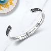 TONY & SANDY Inspirational Bracelets for Women Teen Girls Personalized Gifts for Daughter Granddaughter Mom Sister Friends Stainless Steel Engraved Cuff Birthday Easter Christmas(A – Sun & Moon – You are loved you are valued you are beautiful)