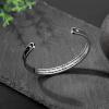 TONY & SANDY Inspirational Bracelets for Women Teen Girls Personalized Gifts for Daughter Granddaughter Mom Sister Friends Stainless Steel Engraved Cuff Birthday Easter Christmas(A – Niece Gifts – Sun & Moon – Never forget that I love you…)