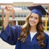 TONY & SANDY Graduation Gifts for Her 2026, Graduation Decorations Cross Bracelets for Women Girls Middle High School College Graduates, With Graduation Cap Box and Meaningful Cards(8th Grade)