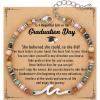 TONY & SANDY Graduation Gifts for Her 2026, Graduation Decorations Cross Bracelets for Women Girls Middle High School College Graduates, With Graduation Cap Box and Meaningful Cards(Graduation – Wave)