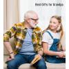 TONY & SANDY Valentines Day Gifts for Him, Natural Stone Bracelets for Men, Boys, Son, Grandson, Nephew, Boyfriend, Dad, Step Dad – Birthday Christmas Easter Gifts for Teens Boys Men Adults(To My Grandpa)