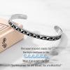 TONY & SANDY Inspirational Bracelets for Women Teen Girls Personalized Gifts for Daughter Granddaughter Mom Sister Friends Stainless Steel Engraved Cuff Birthday Easter Christmas(A – Wave Bracelet – You are loved you are valued …)